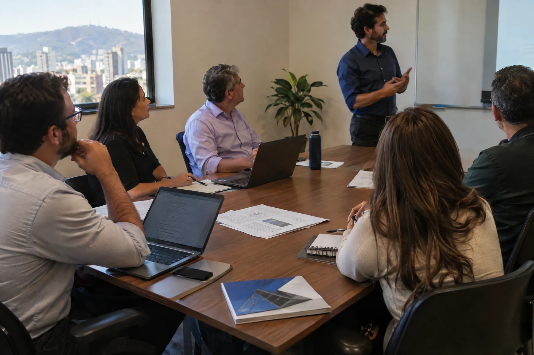 Reunião de trabalho da associação